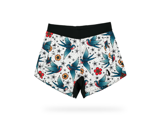 Women's V2 Athletic Shorts -  Traditional Swallow