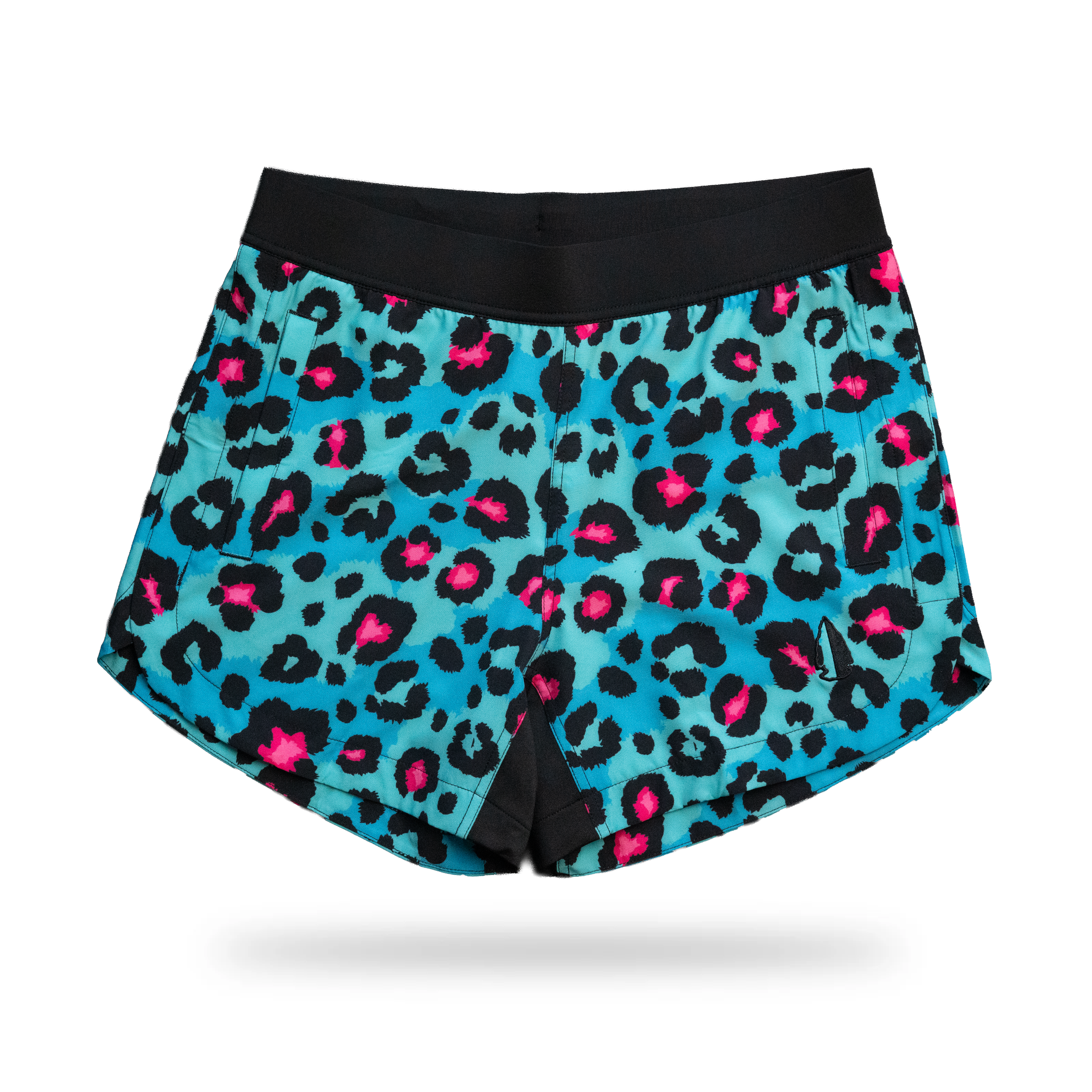 Women's V2 Athletic Shorts -  Retro Leopard