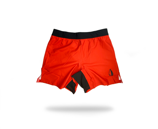 THF Athletic Shorts - Fierce Red V2