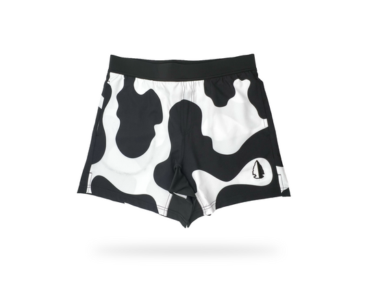 THF Athletic Shorts - Cow
