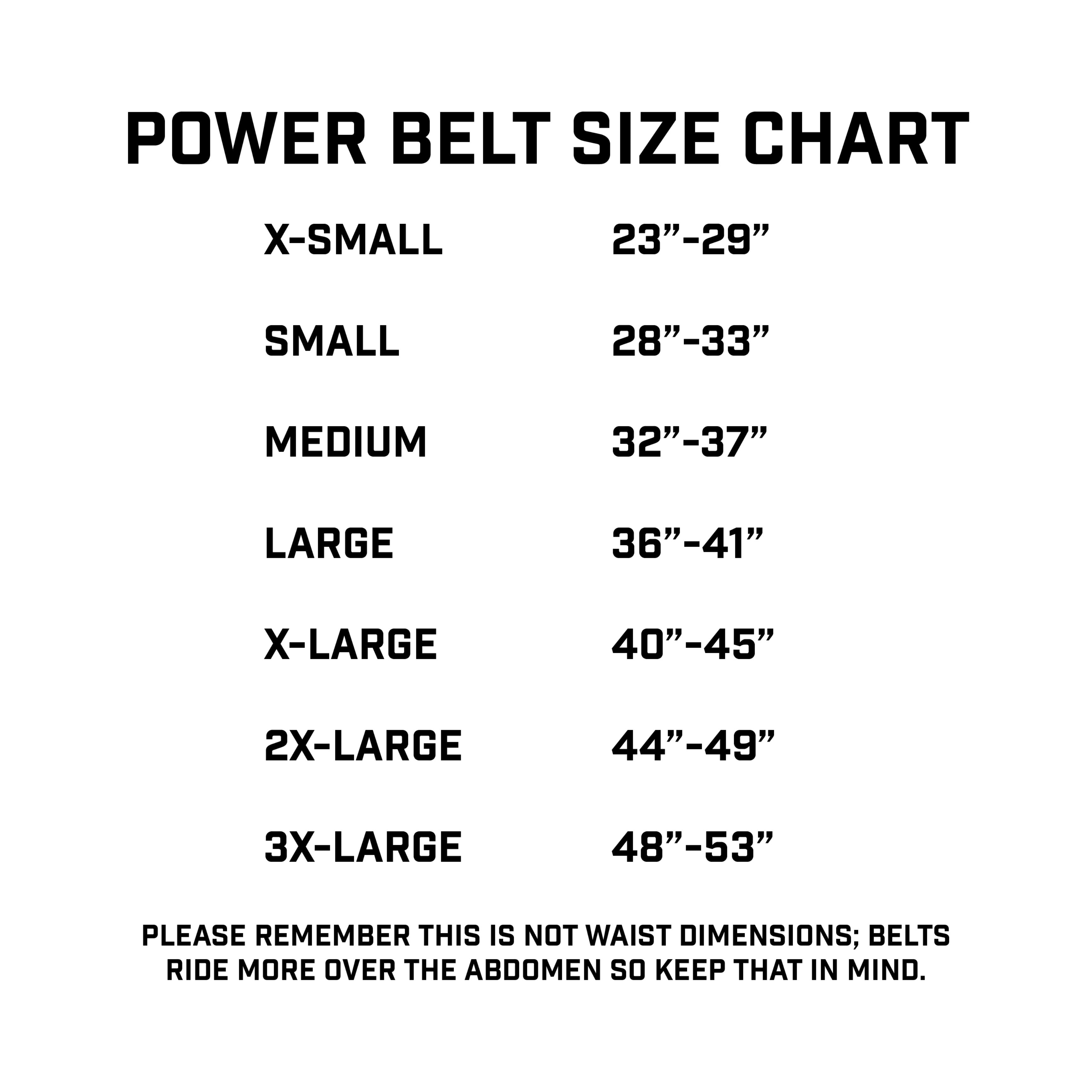 Indigo Power Belt