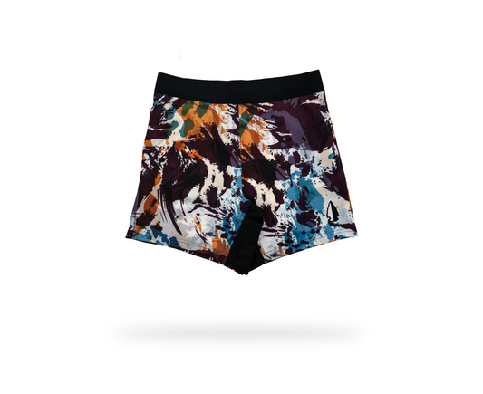 THF Athletic Shorts - Tejas Grunge