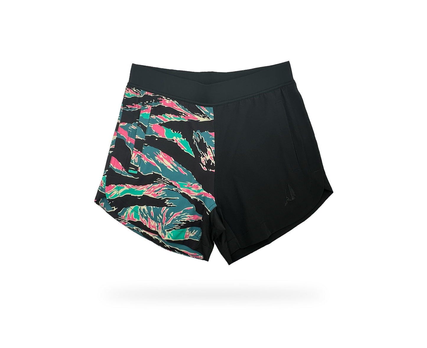 Women's V2 Athletic Shorts - 2 Tone Retro Tigré