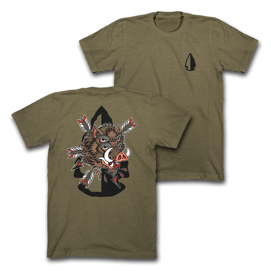 WF HAWG Tee - Mil Green