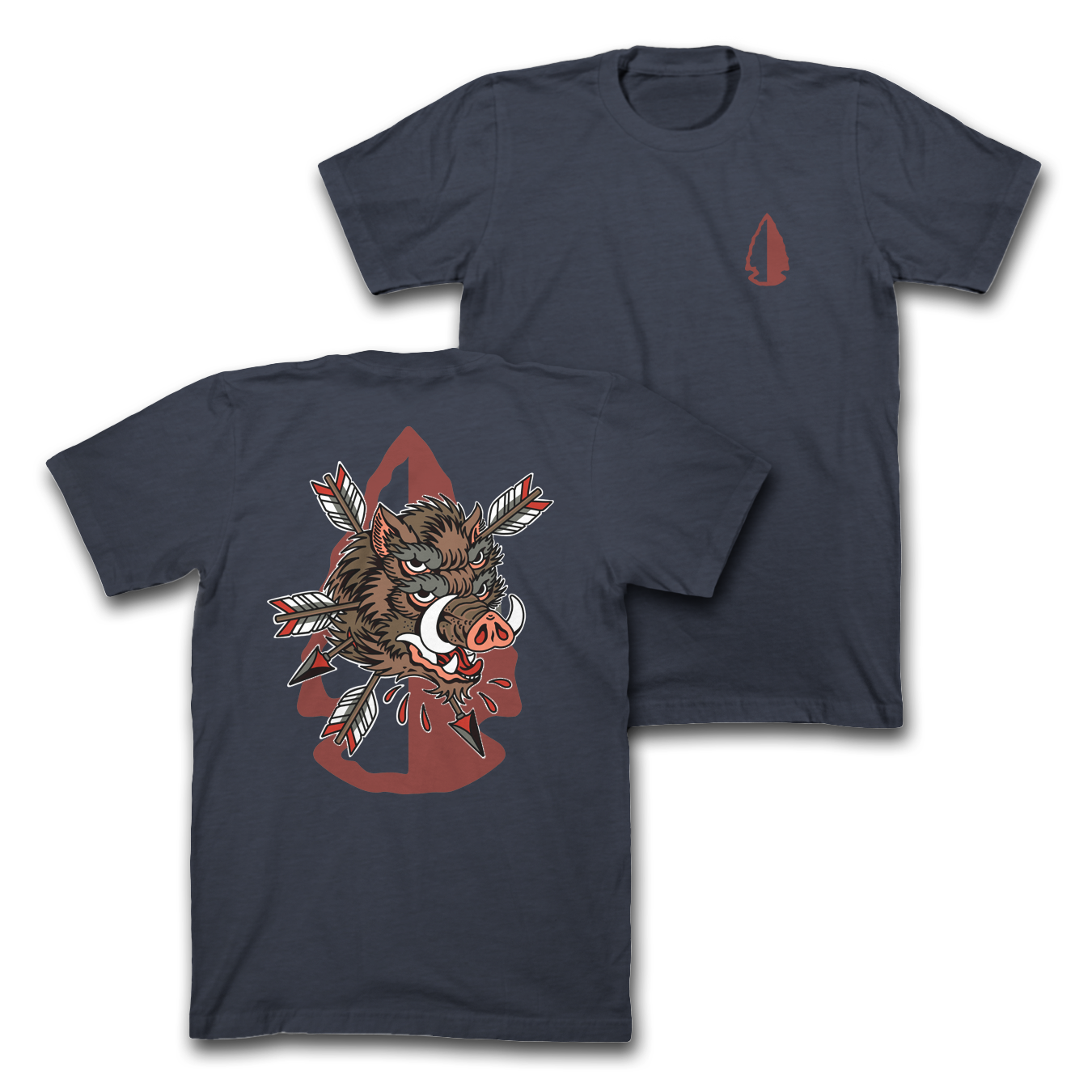 WF HAWG Tee - Navy Blue