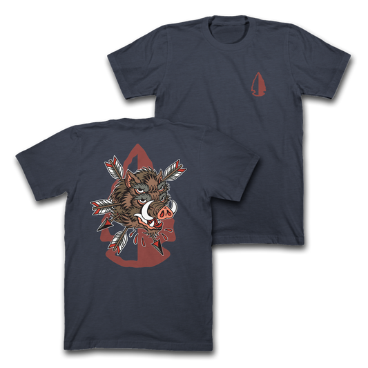 WF HAWG Tee - Navy Blue