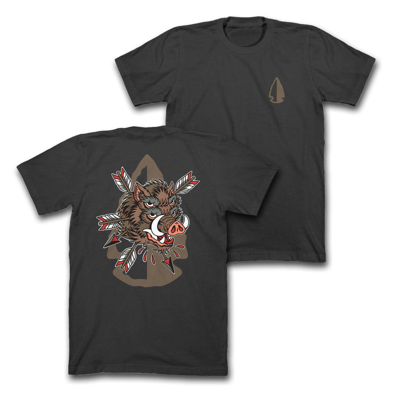 WF HAWG Tee - Graphite Black