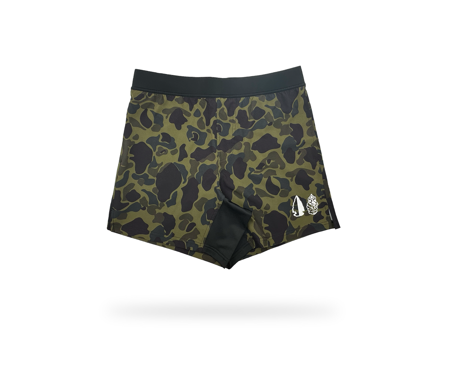 His & Hers Athletic Shorts - DGHD Frog Black **PRE-ORDER**
