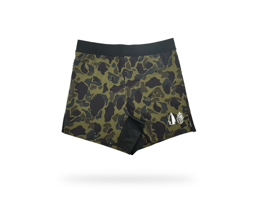 His & Hers Athletic Shorts - DGHD Frog Black