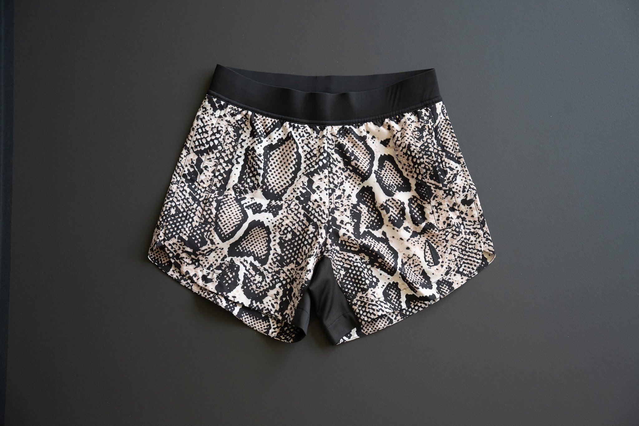 Women's V2 Athletic Shorts -  White Snake