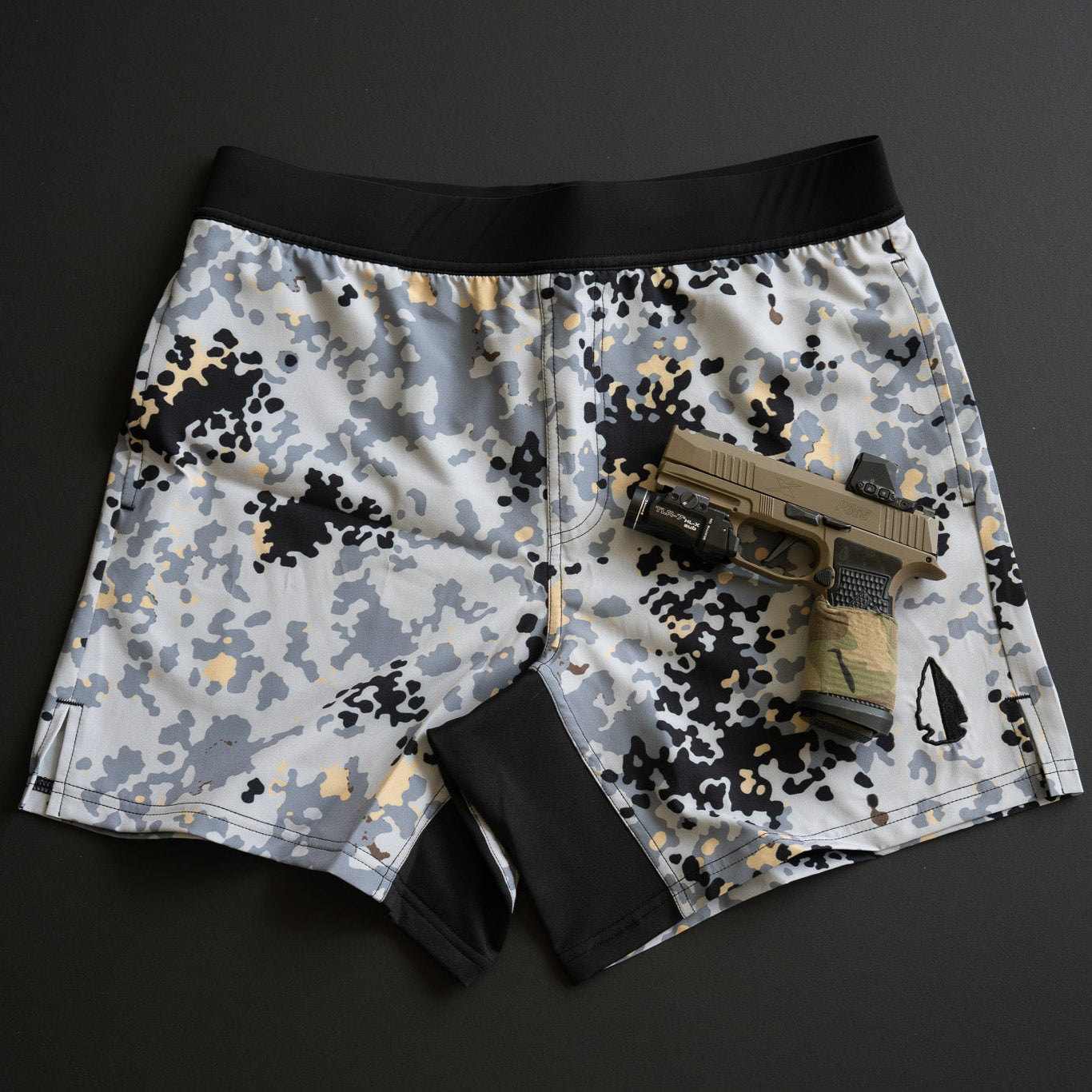 THF Athletic Shorts - Urban Flecktarn