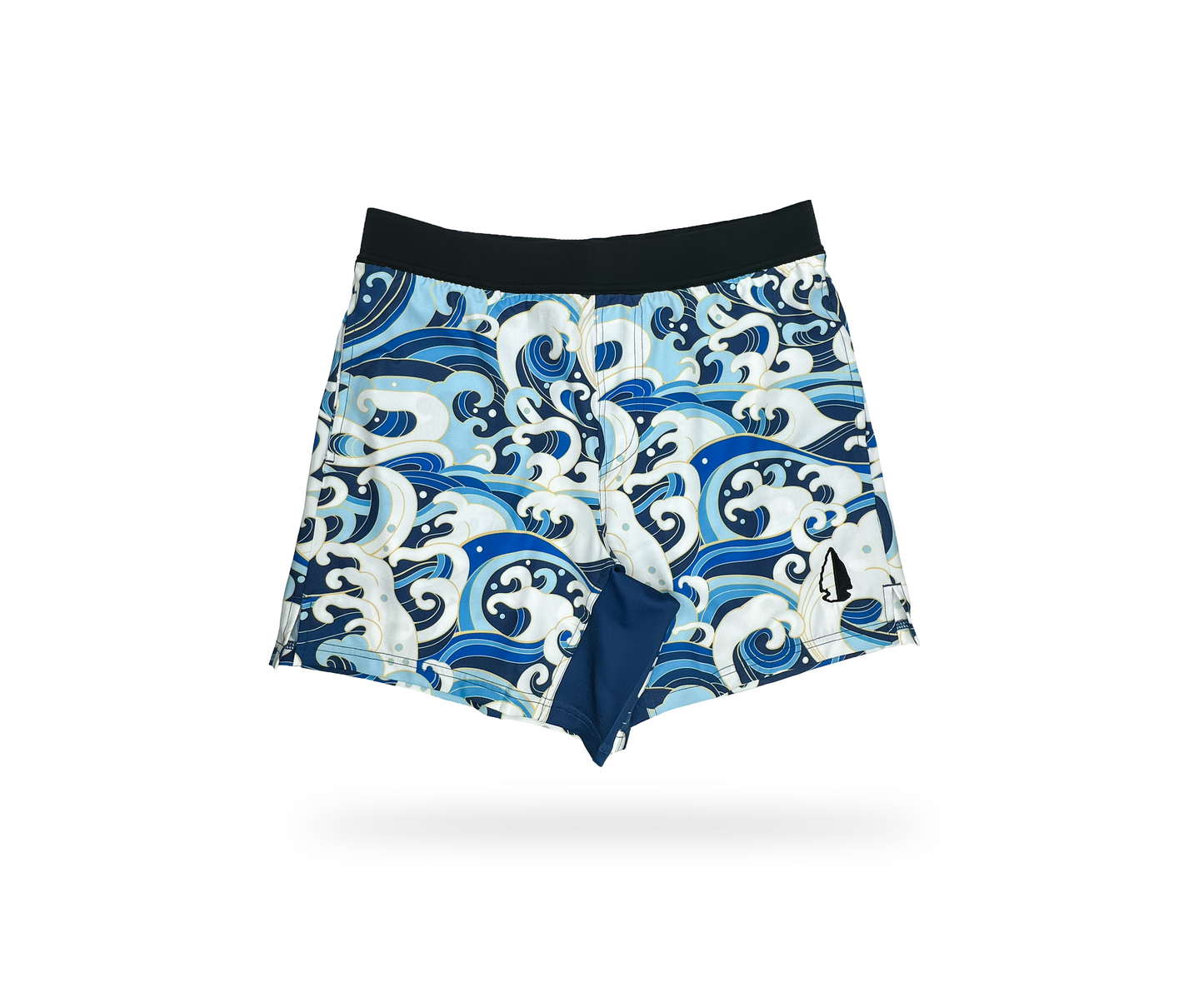 THF Athletic Shorts - Great Wave