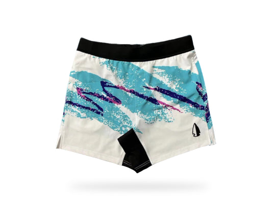 His & Hers Athletic Shorts - 90s Jazz