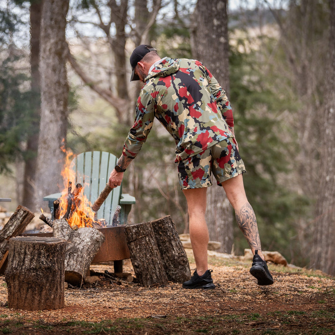 Sun Shirt Blood Leaf