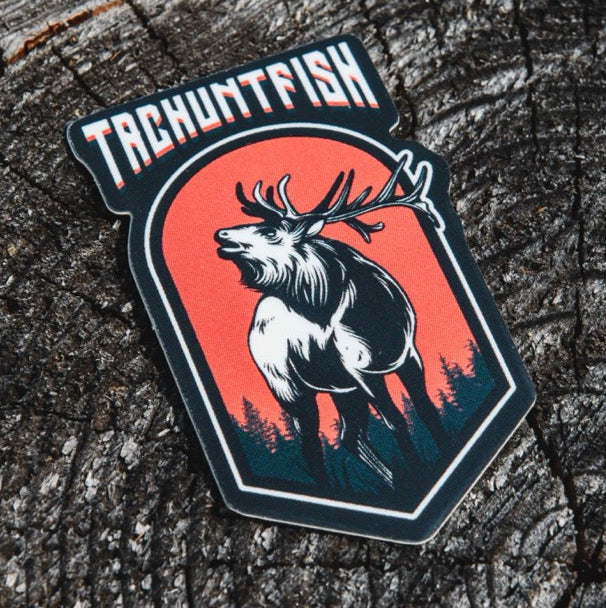 Elk Hunter Mini-Decal