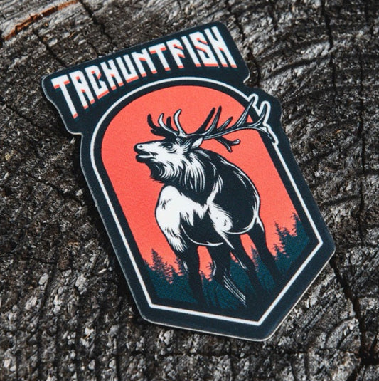 Elk Hunter Mini-Decal