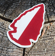 The Red & White Mini-Decal