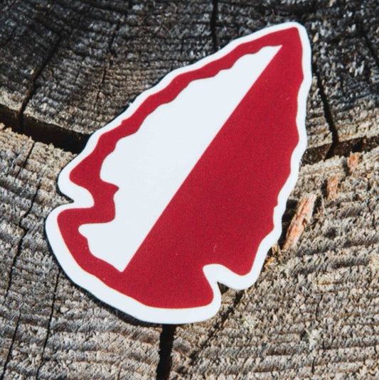 The Red & White Mini-Decal
