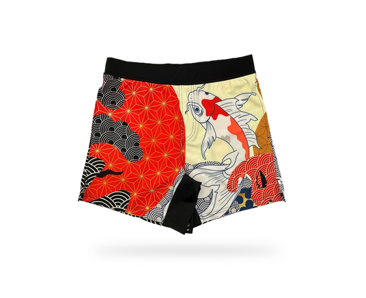 THF Athletic Shorts - Oriental Koi