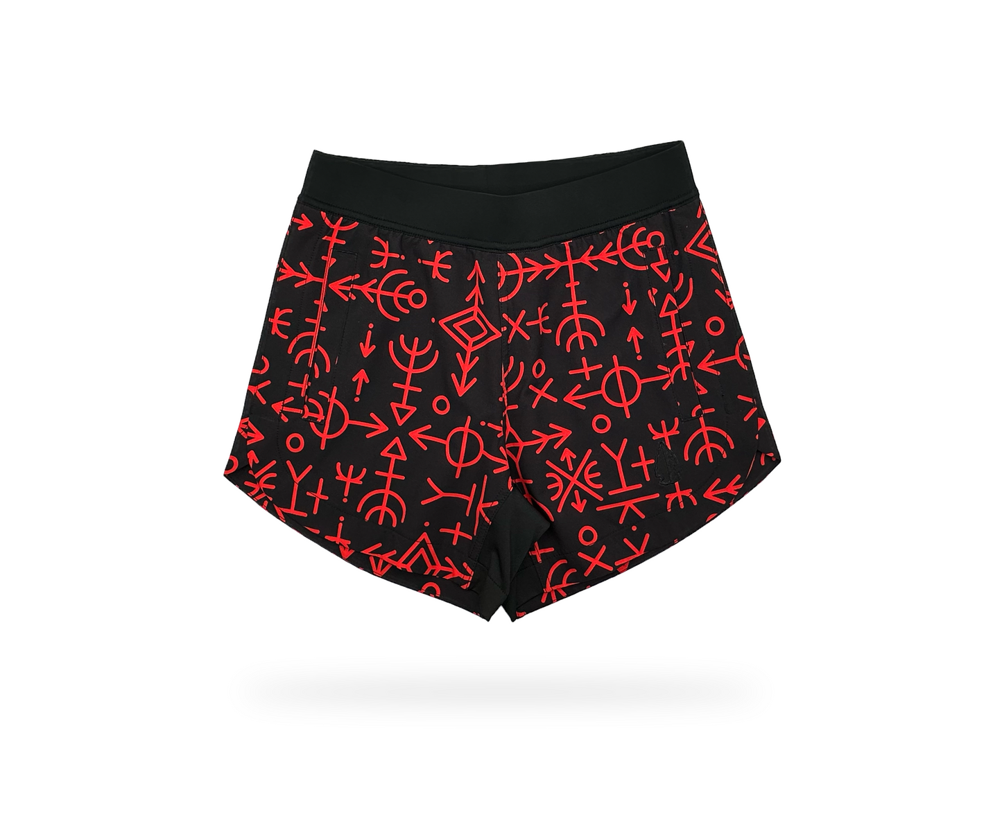 Women's V2 Athletic Shorts - Blood Nordic