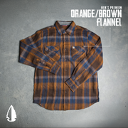THF Flannel Orange/Brown