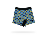 THF Athletic Shorts - Peacock Feather