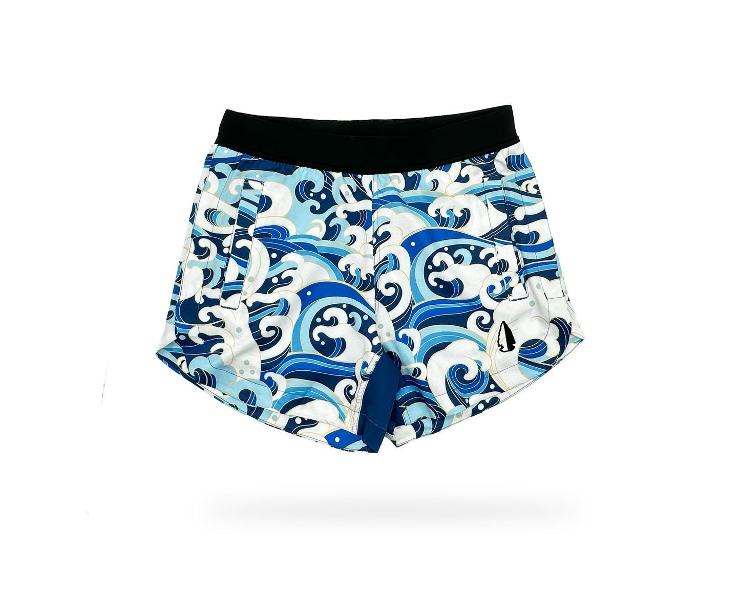 Women's V2 Athletic Shorts - Great Wave