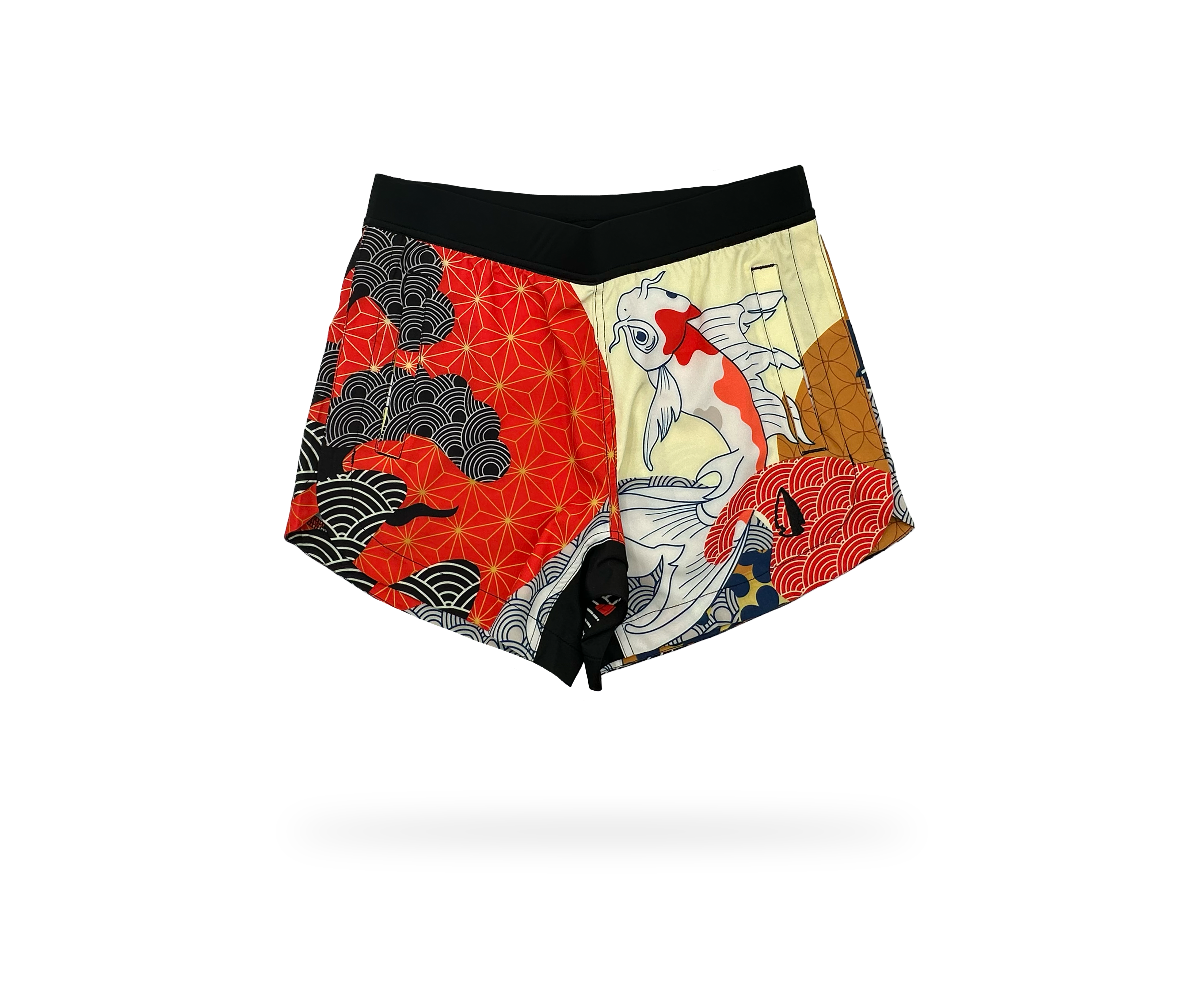 Women's V2 Athletic Shorts -  Oriental Koi