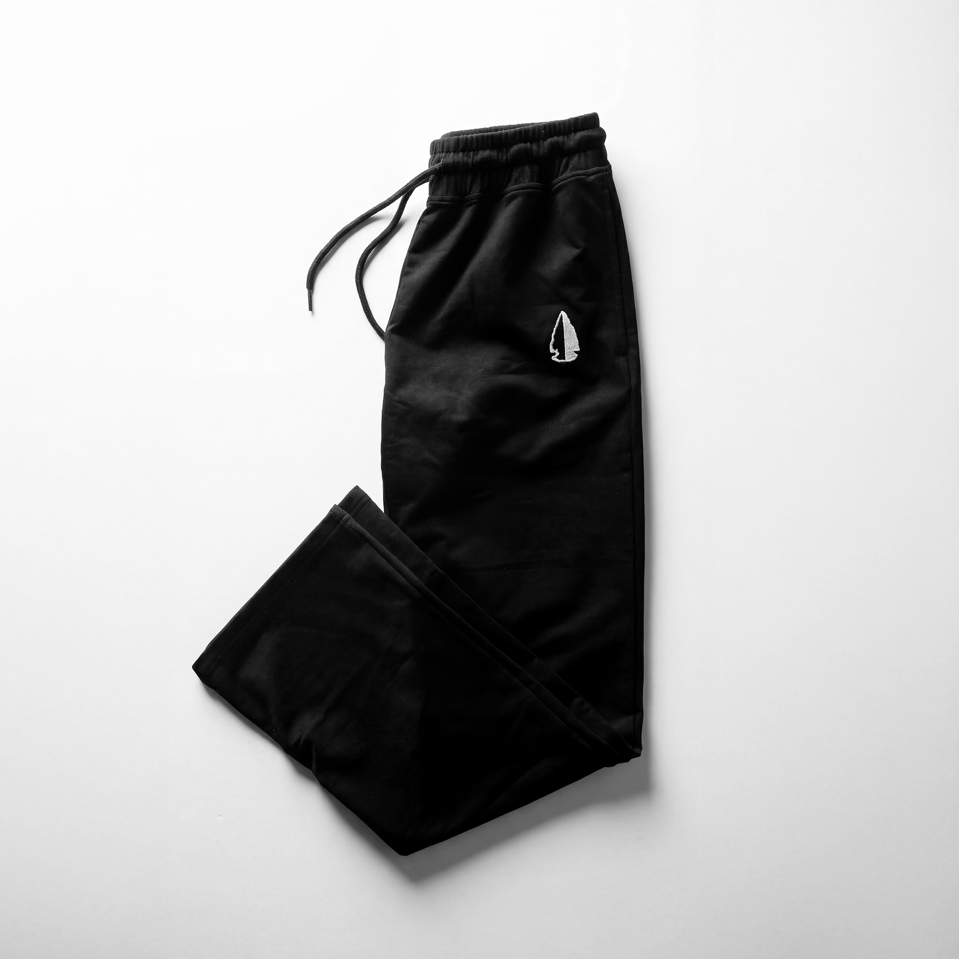 Women's Black Sweat Pant Wide Leg – TACHUNTFISH