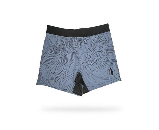 THF Athletic Shorts - Wolf Topo