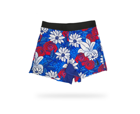 THF Athletic Shorts - Americano Floral