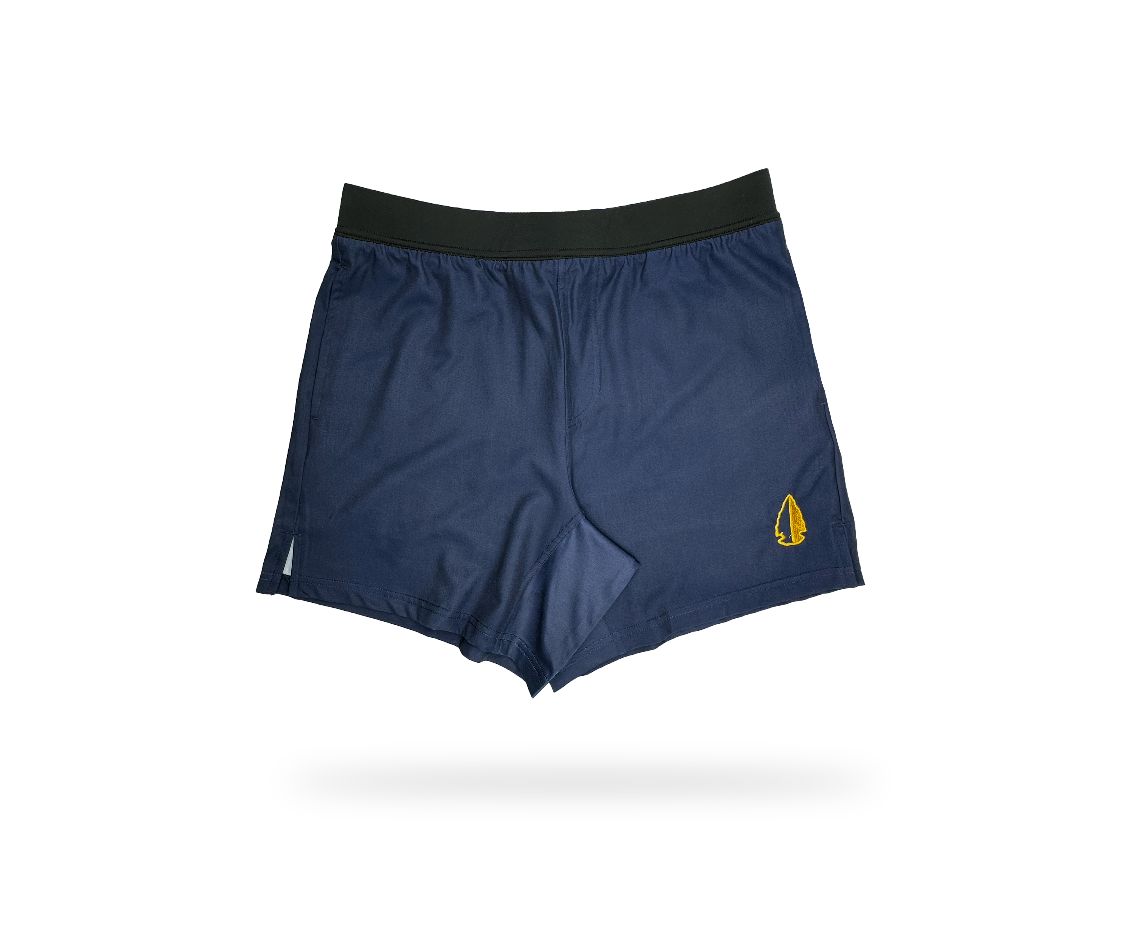 THF Athletic Shorts - Navy Blue & Gold