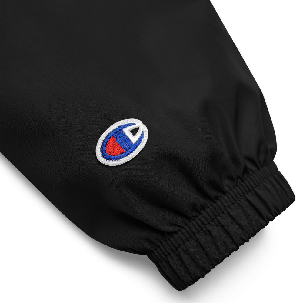 Medusa Embroidered Champion Jacket (Packable)