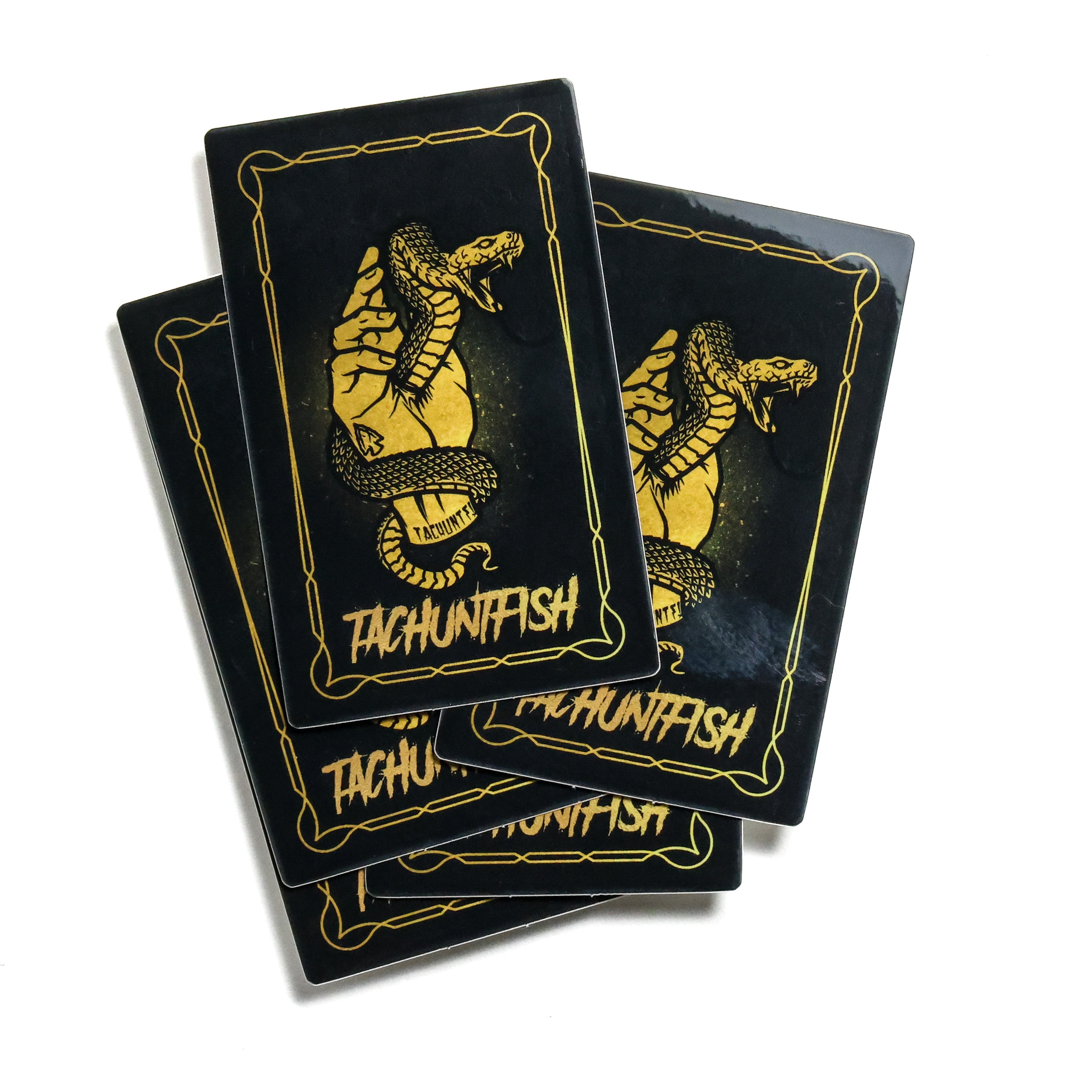 Snake in Hand Tarot Decal