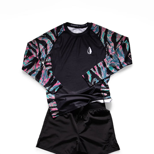 Retro Tigré Rash Guard