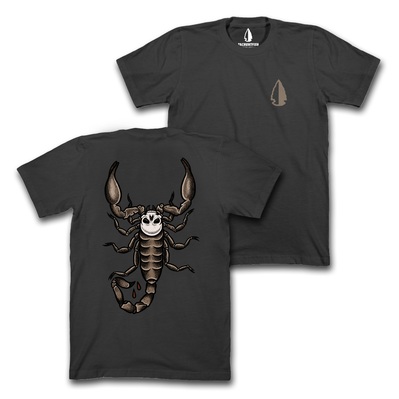 Alacran Tee - Graphite Black