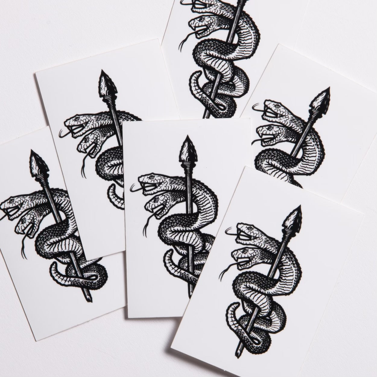2 Headed Snake Decal
