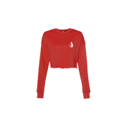 Brick L/S Crop Fleece