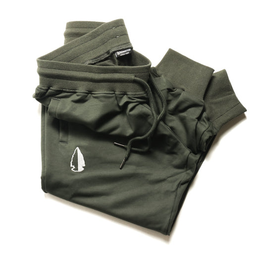 Mid-Weight Jogger - Olive Green