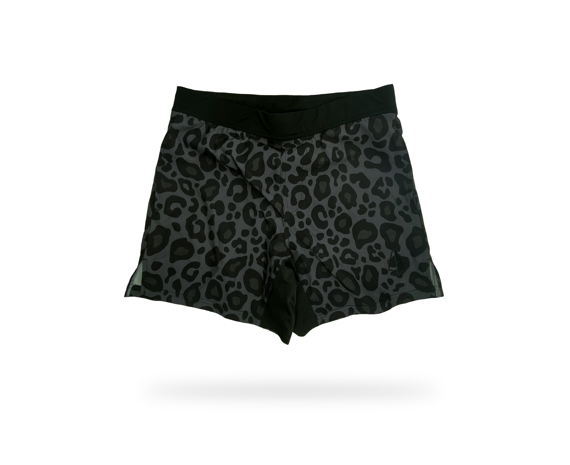THF Athletic Shorts Leopard Black DWR